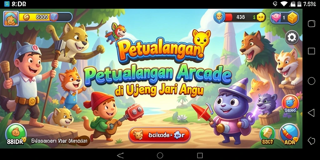 Tangkapan layar menunjukkan aksi seru dalam gameplay <strong>88IDR</strong> yang penuh warna.