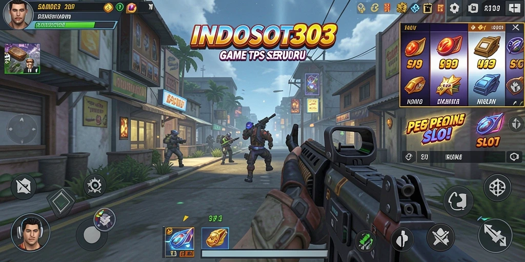 Tampilan menarik dari gameplay INDOSLOT303 yang penuh warna.