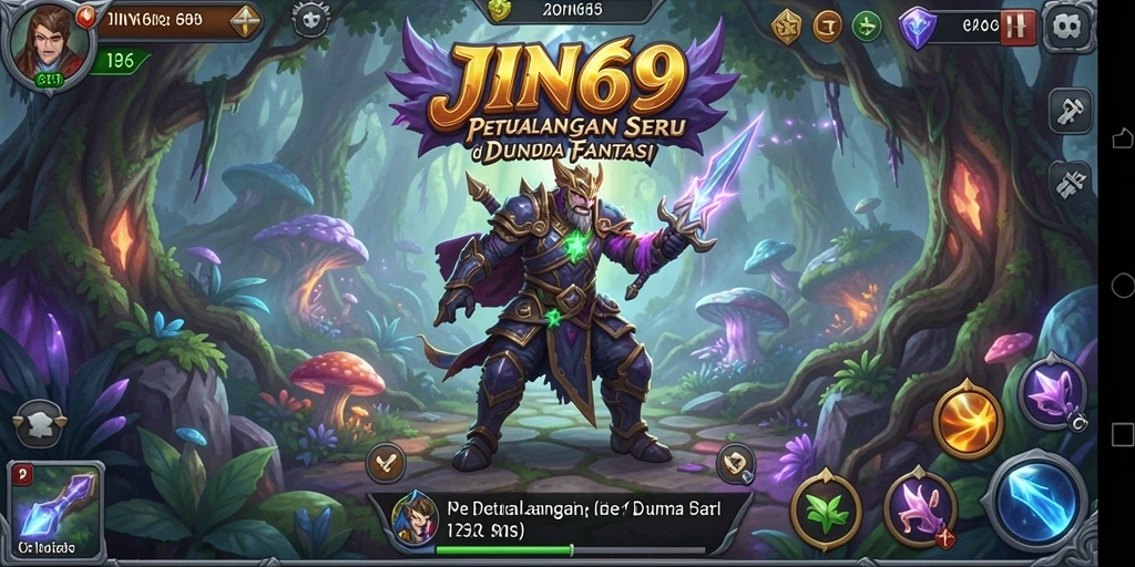 Screenshot gameplay JIN69 menampilkan aksi seru di dunia RPG.
