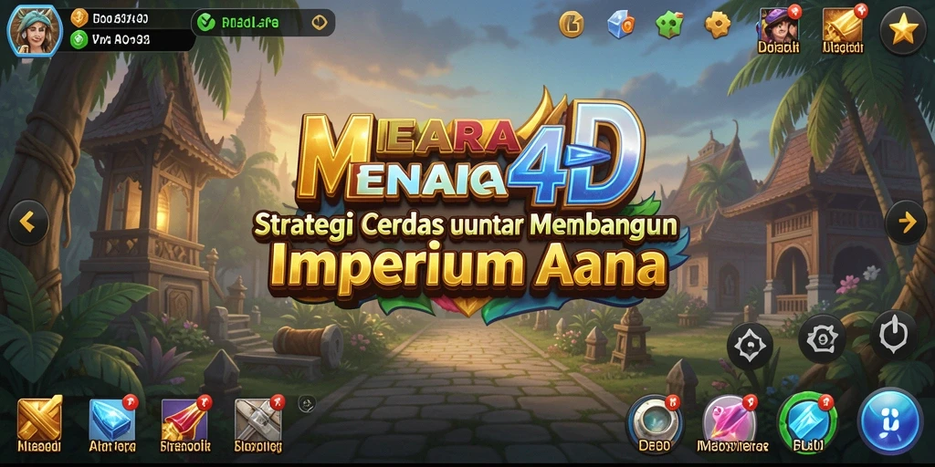 Tampilan permainan MENARA4D dengan pertempuran strategis yang mendebarkan.