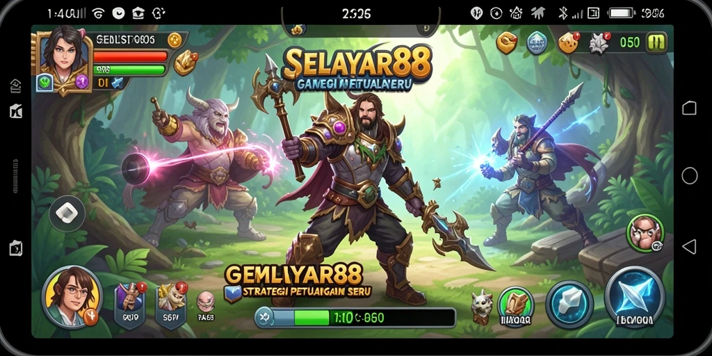 Tampilan gameplay <strong>SELAYAR88</strong> dengan aksi pertempuran yang mendebarkan.